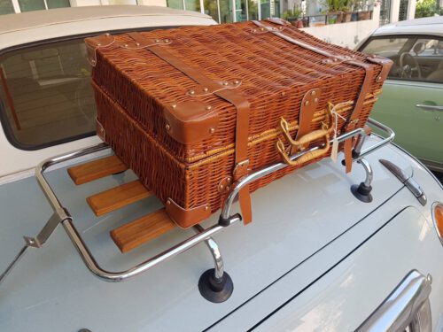 Rattan Woven Suitcase size XL-5XL photo review